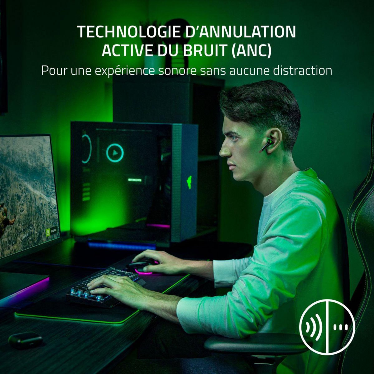 Razer Ecouteurs HAMMERHEAD Hyperspeed XBOX