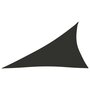 VIDAXL Voile de parasol Tissu Oxford triangulaire 4x5x6,4 m Anthracite