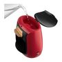 Voir la diapositive 5 : SENCO Machine a café - SENCOR - SCE 2101RD - 0,3 L - 500 W - 2 tasses incluses - Rouge