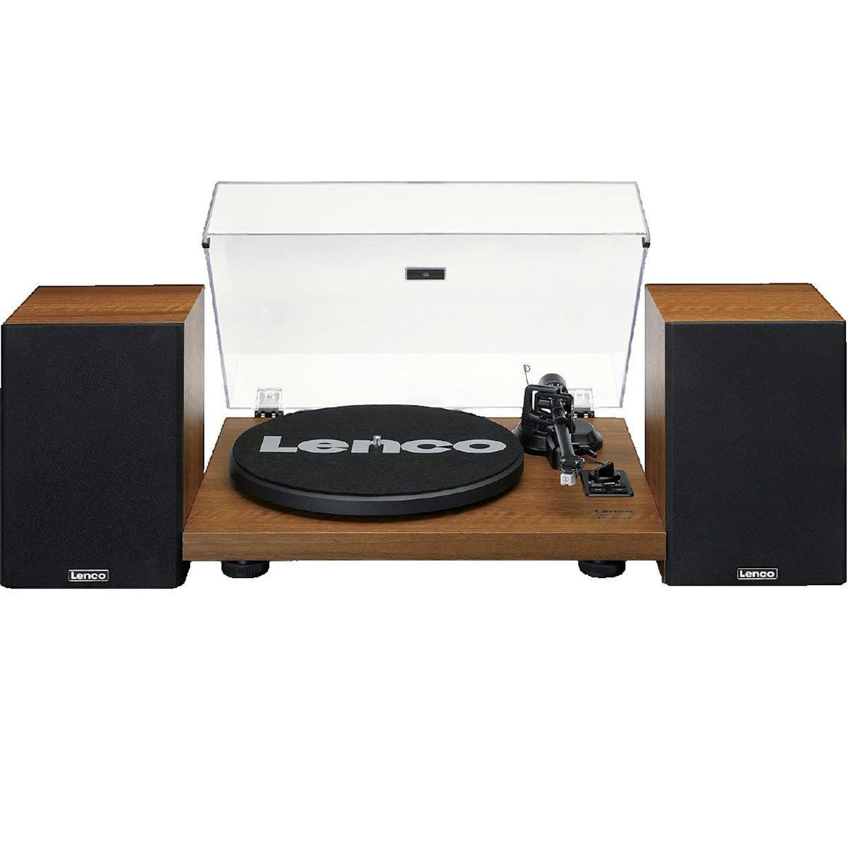 Lenco Platine vinyle Lenco LS-480WD avec Bluetooth et haut-parleurs en bois