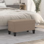 Voir la diapositive 1 : VIDAXL Banc Taupe 70x35x41 cm Tissu microfibre