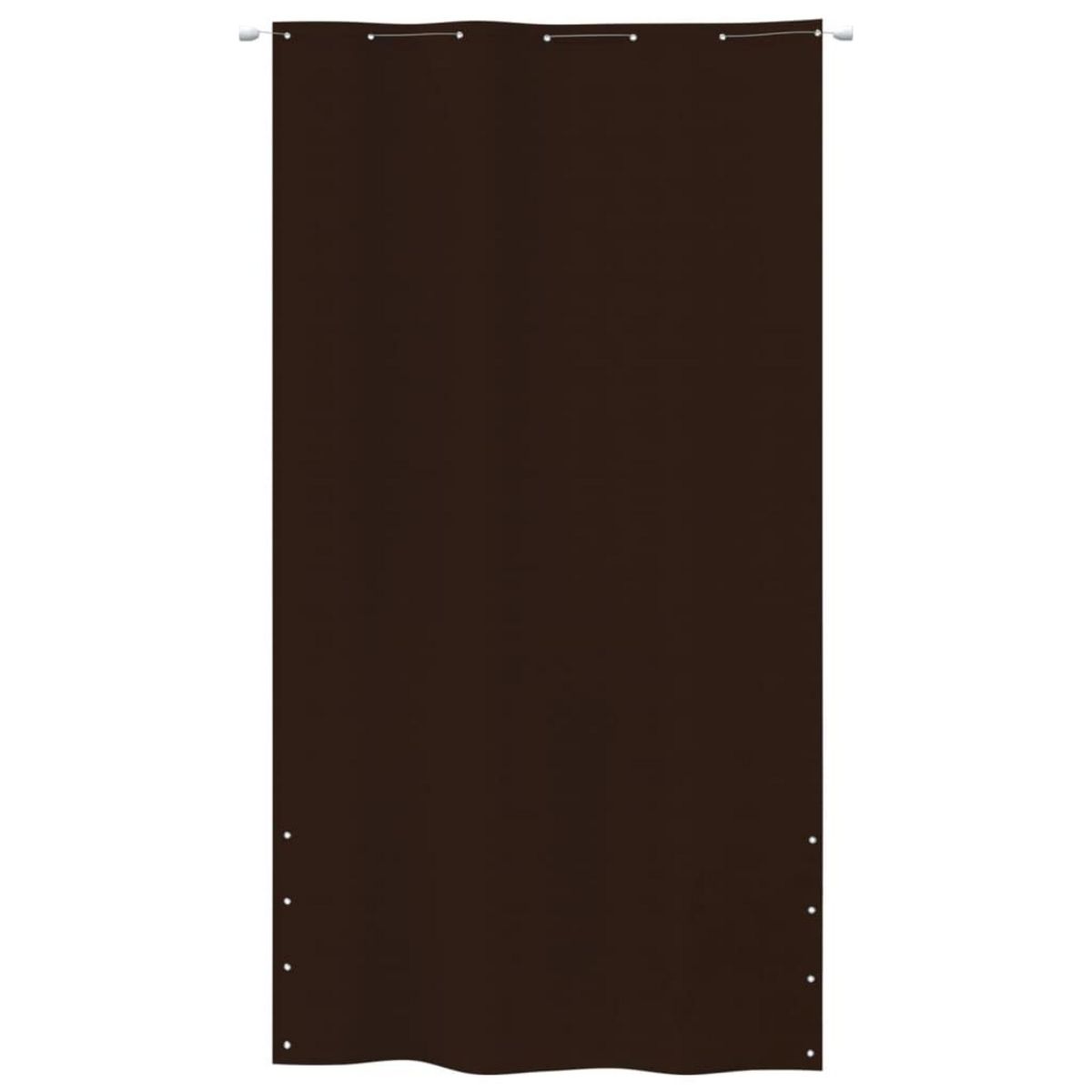 VIDAXL Ecran de balcon Marron 140x240 cm Tissu Oxford