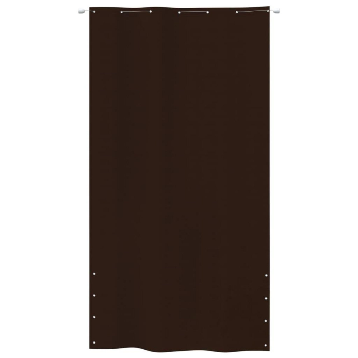 VIDAXL Ecran de balcon Marron 140x240 cm Tissu Oxford