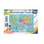 RAVENSBURGER Puzzle 100 pièces XXL :  La carte du monde