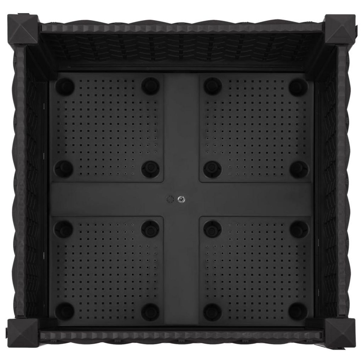 VIDAXL Lit sureleve 40x40x23 cm Polypropylene