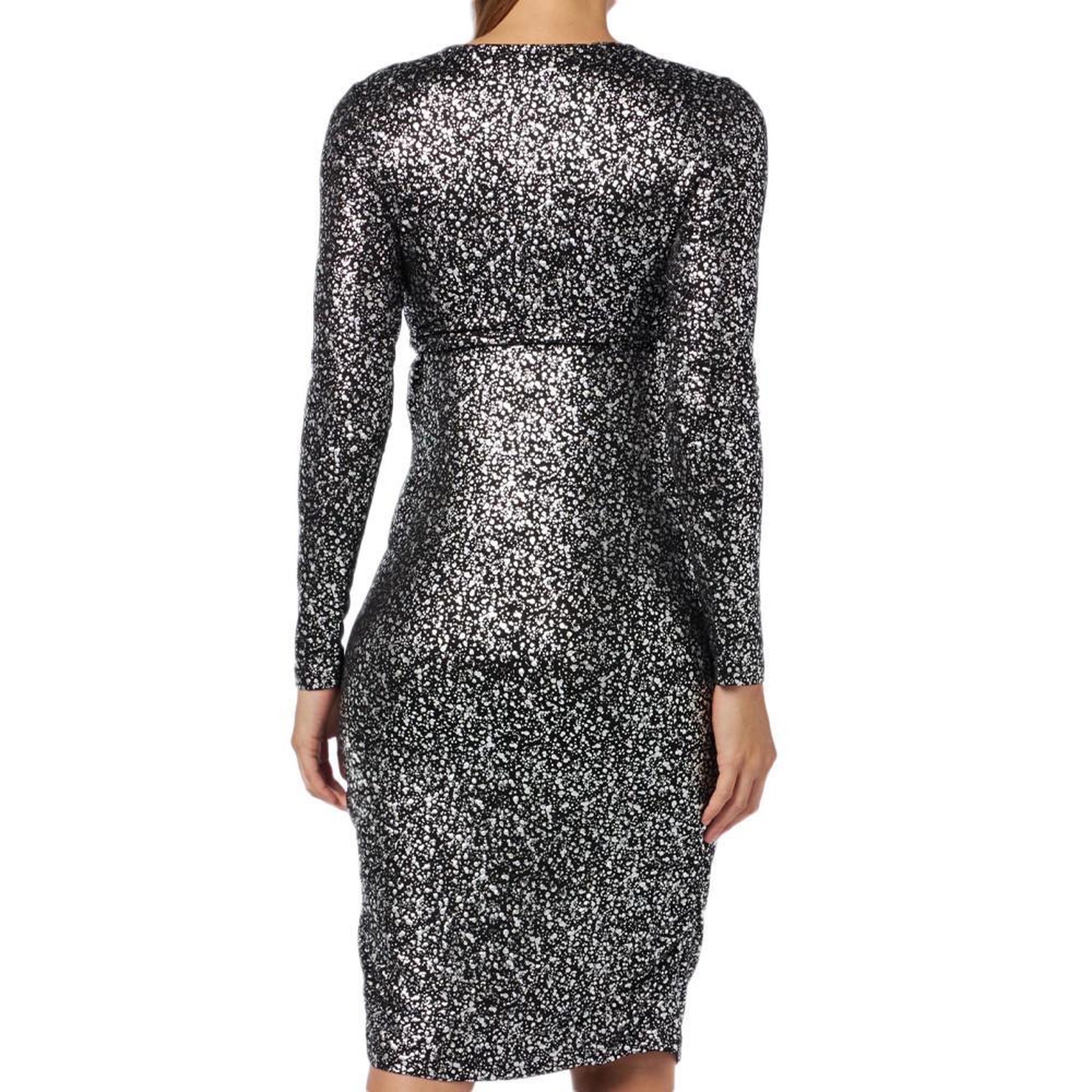 Voir la diapositive 2 : MAMALICIOUS Robe de Grossesse Noir Femme Mamalicious Melin