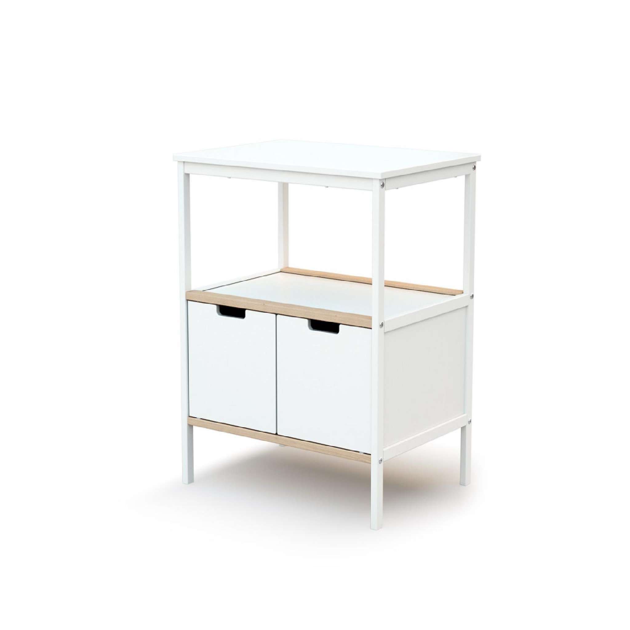 Voir la diapositive 2 : AT4 Meuble à langer 2 portes en bois