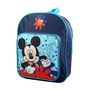 Voir la diapositive 2 : Bagtrotter BAGTROTTER Sac à dos 31 cm avec poche maternelle Disney Mickey Bleu