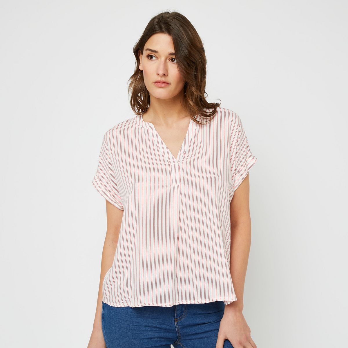 INEXTENSO Chemisier écru femme