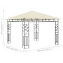Voir la diapositive 6 : VIDAXL Belvedere avec moustiquaire 3x3x2,73 m Creme 180 g/m^2