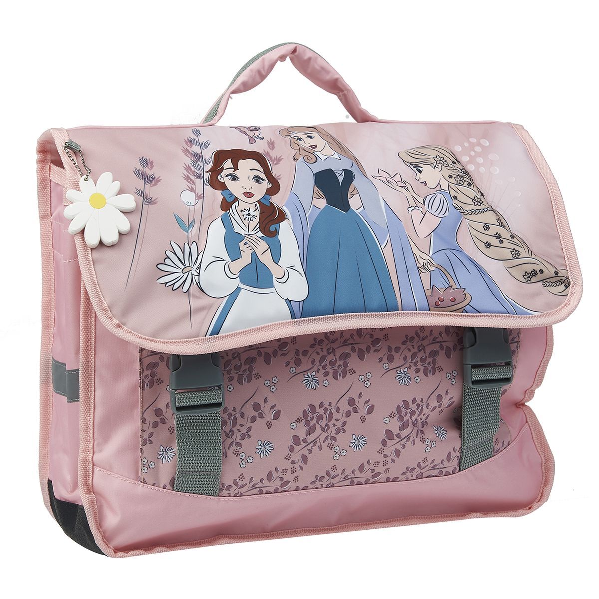 DISNEY Cartable 38 cm CP/CE1/CE2 rose Princesses Disney