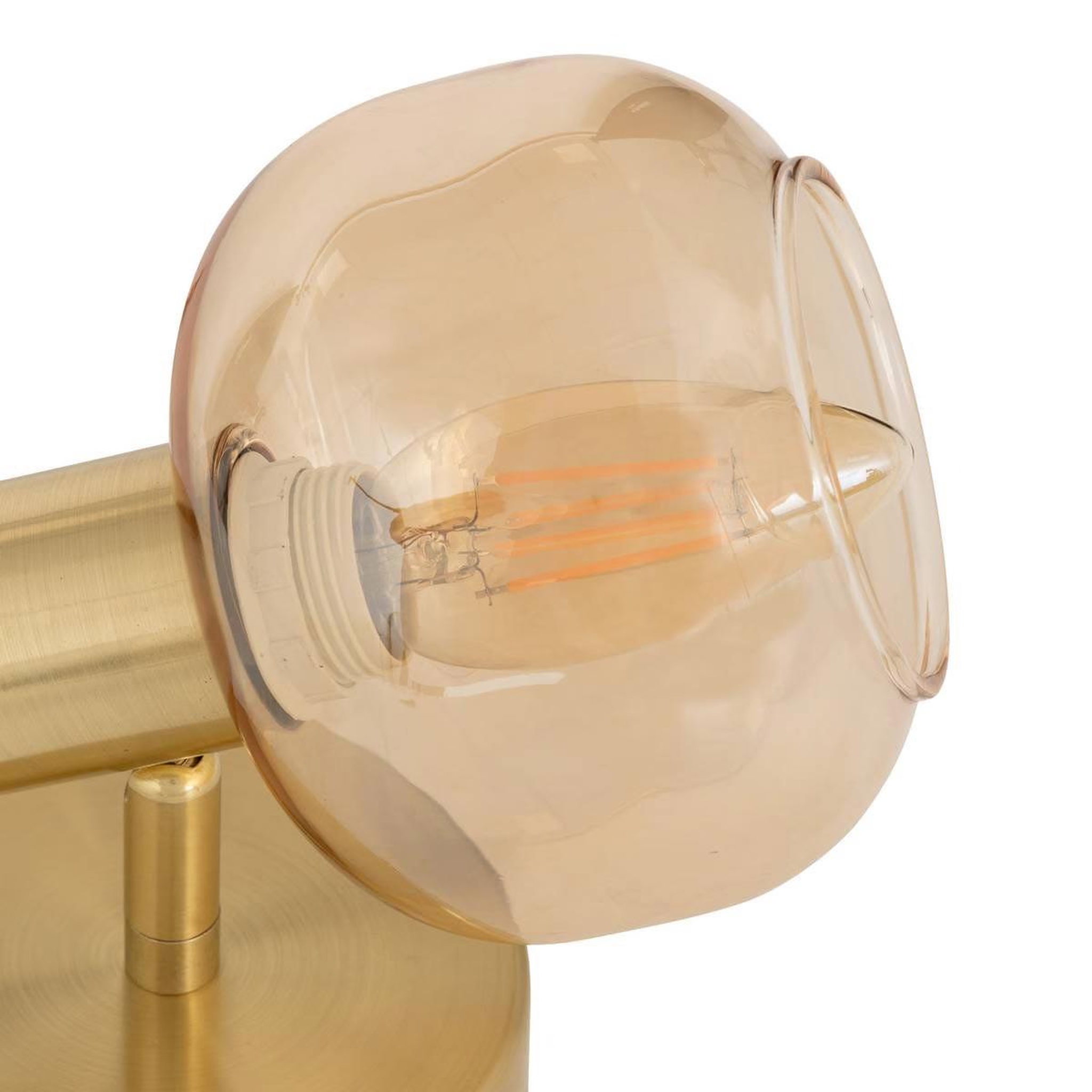 Voir la diapositive 3 : ATMOSPHERA Applique murale orientable en verre  pilia  16cm doré