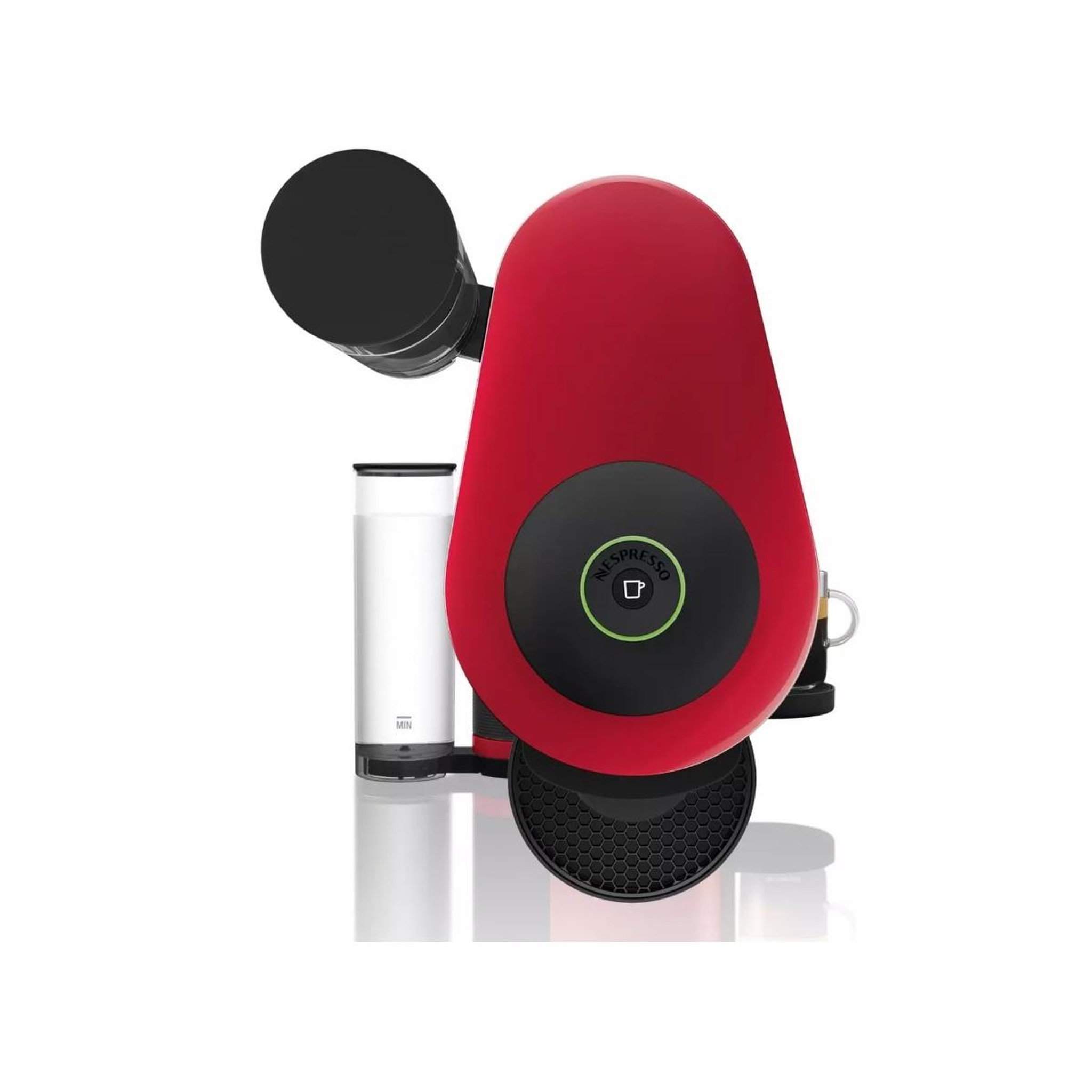 Voir la diapositive 3 : DELONGHI Cafetière nespresso 1.2l rouge - env150.r