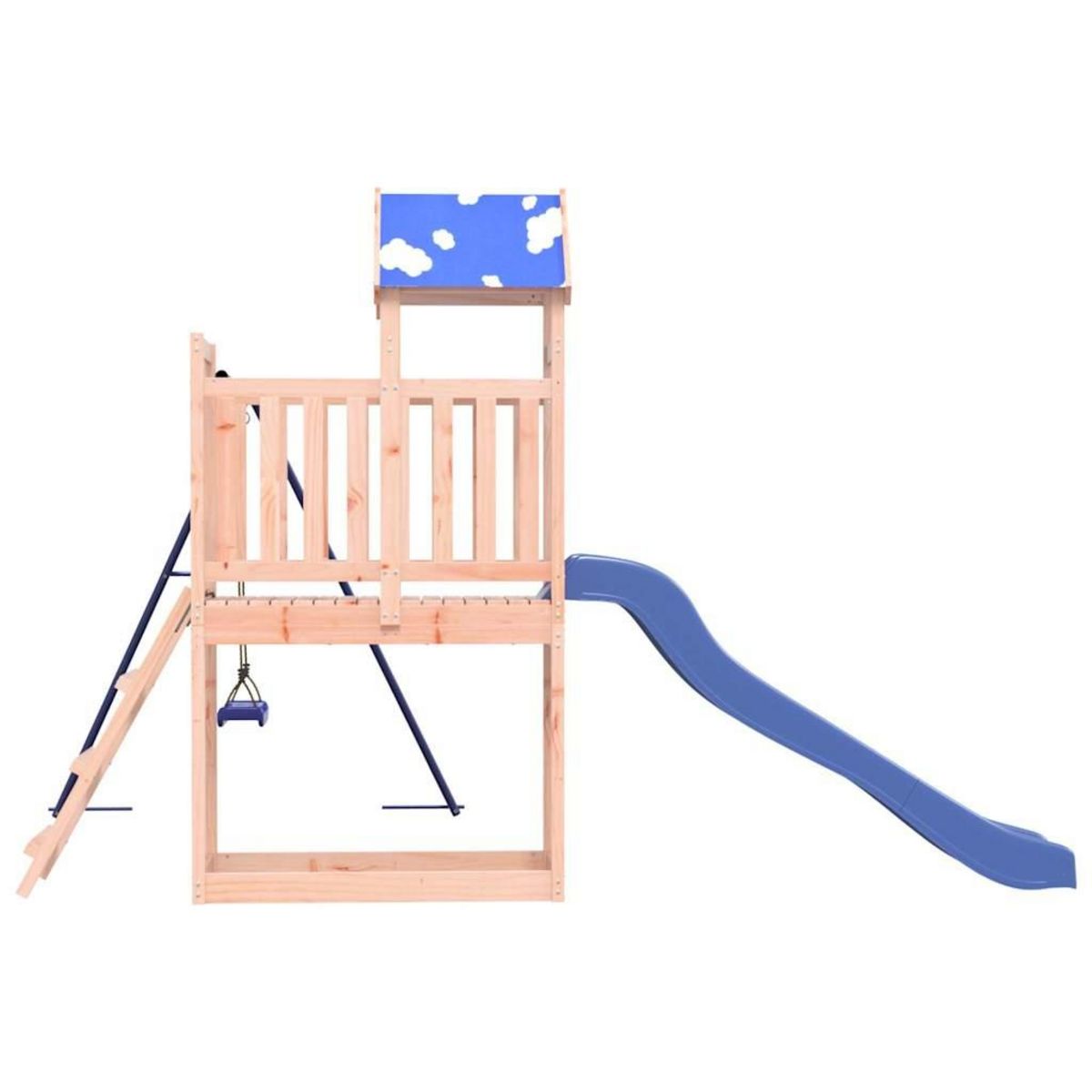 VIDAXL Aire de jeux d'exterieur bois massif de douglas
