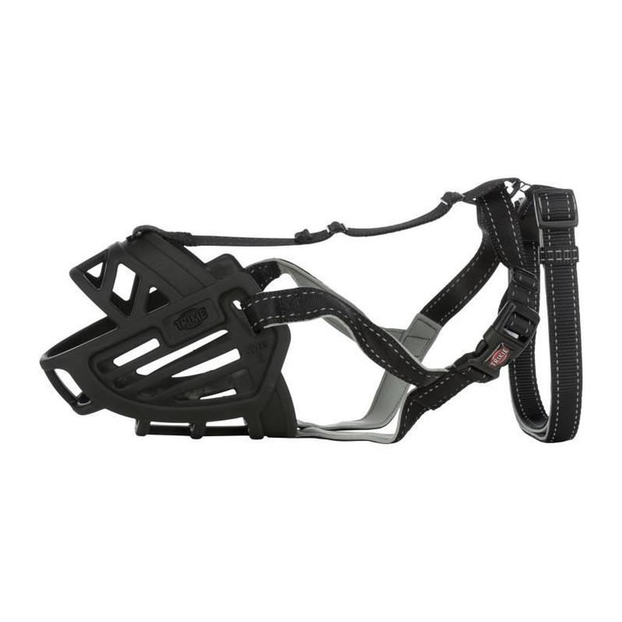 Trixie Museliere TRIXIE Muzzle Flex - Caoutchouc - Taille M/L - Noir