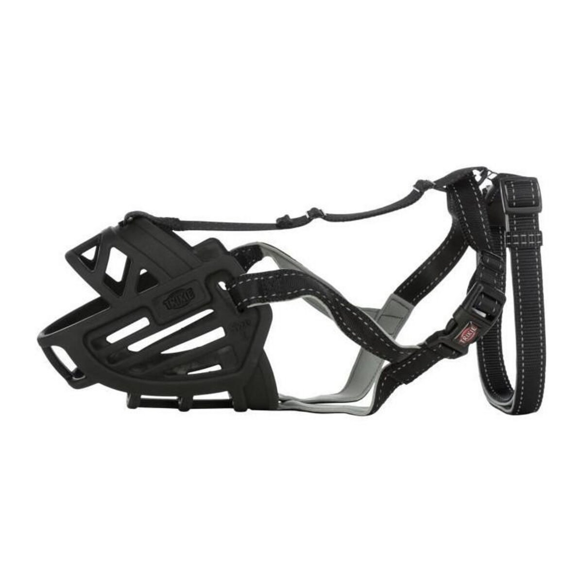 Trixie Museliere TRIXIE Muzzle Flex - Caoutchouc - Taille M/L - Noir