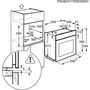 Voir la diapositive 4 : ELECTROLUX Four intégrable multifonction 72l 60cm a+ pyrolyse inox - eoe7p11x