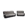 Voir la diapositive 7 : Ensemble canapés 3+2 places relax tissu simili HELENE