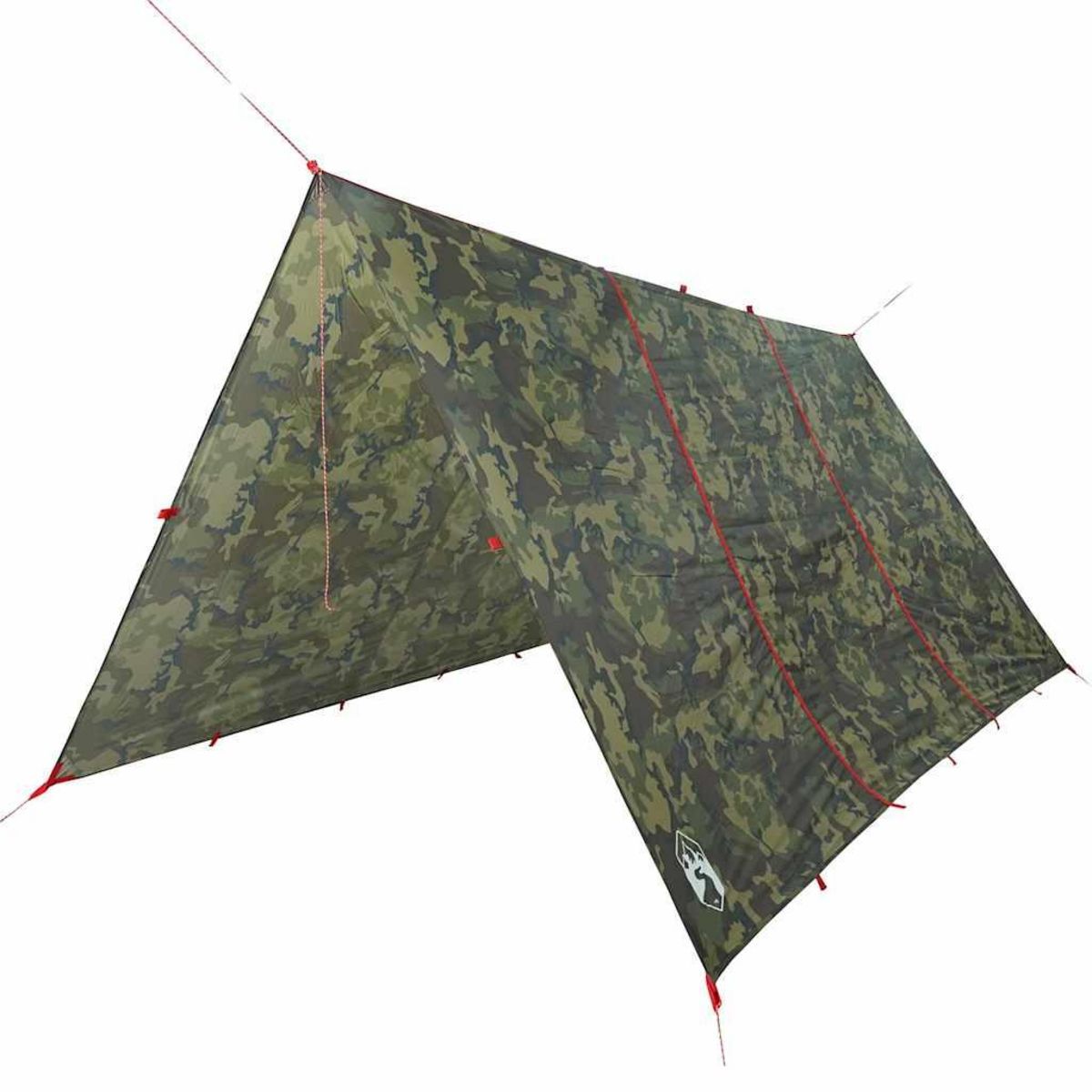 VIDAXL Bache de camping camouflage 451x420 cm impermeable