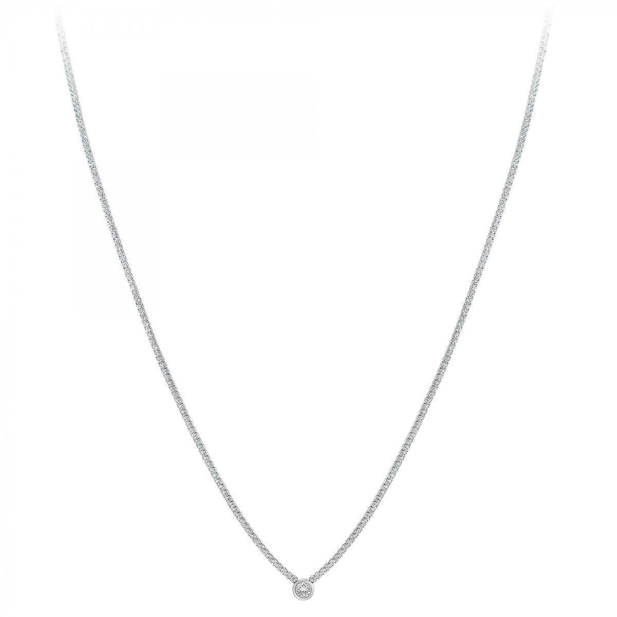 SC CRYSTAL Collier SC Crystal orné de Cristaux scintillants