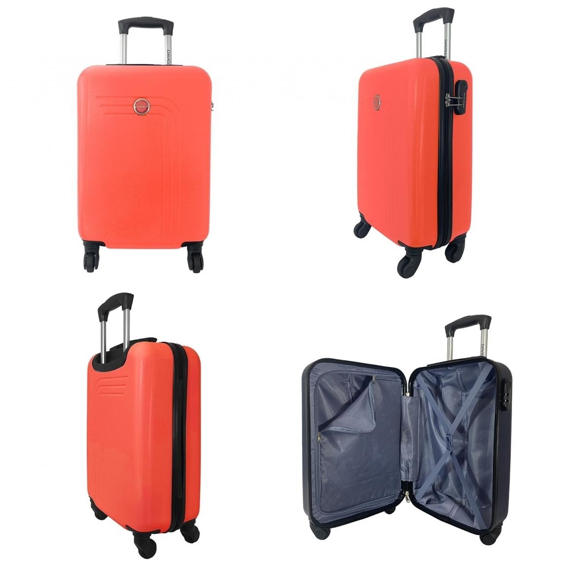 David Jones Lot 3 valises rigides dont 1 valise cabine