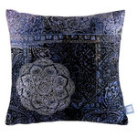 Paris Prix Coussin Déco Imprimé  Medley  45x45cm Bleu