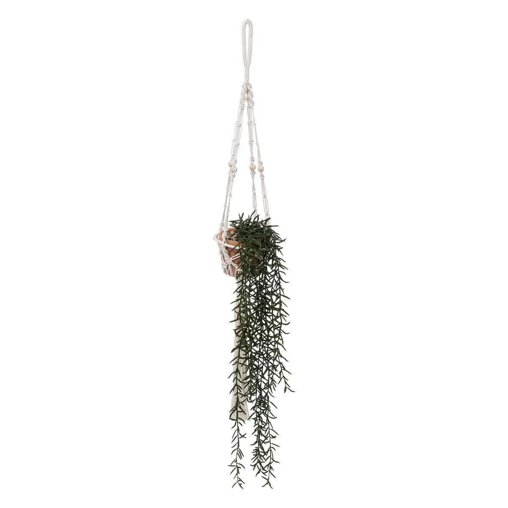 ATMOSPHERA Plante artificielle tombante  alicante  90cm vert