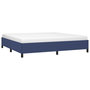 Voir la diapositive 3 : VIDAXL Cadre de lit sans matelas bleu 200x200 cm tissu