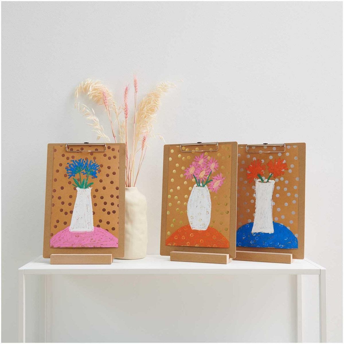 RICO DESIGN Pastels à l'huile 24 couleurs