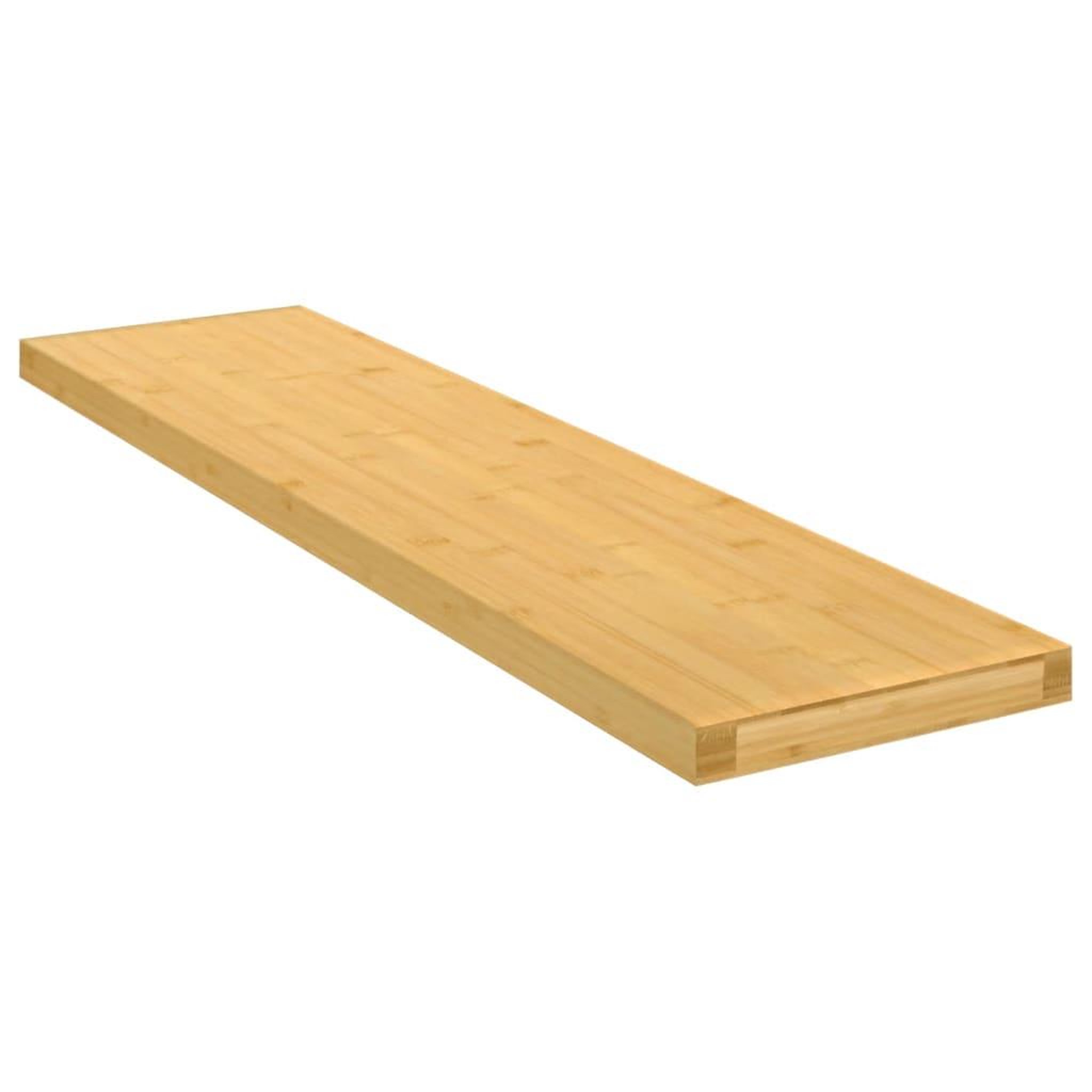 VIDAXL Etagere murale 80x20x2,5 cm bambou