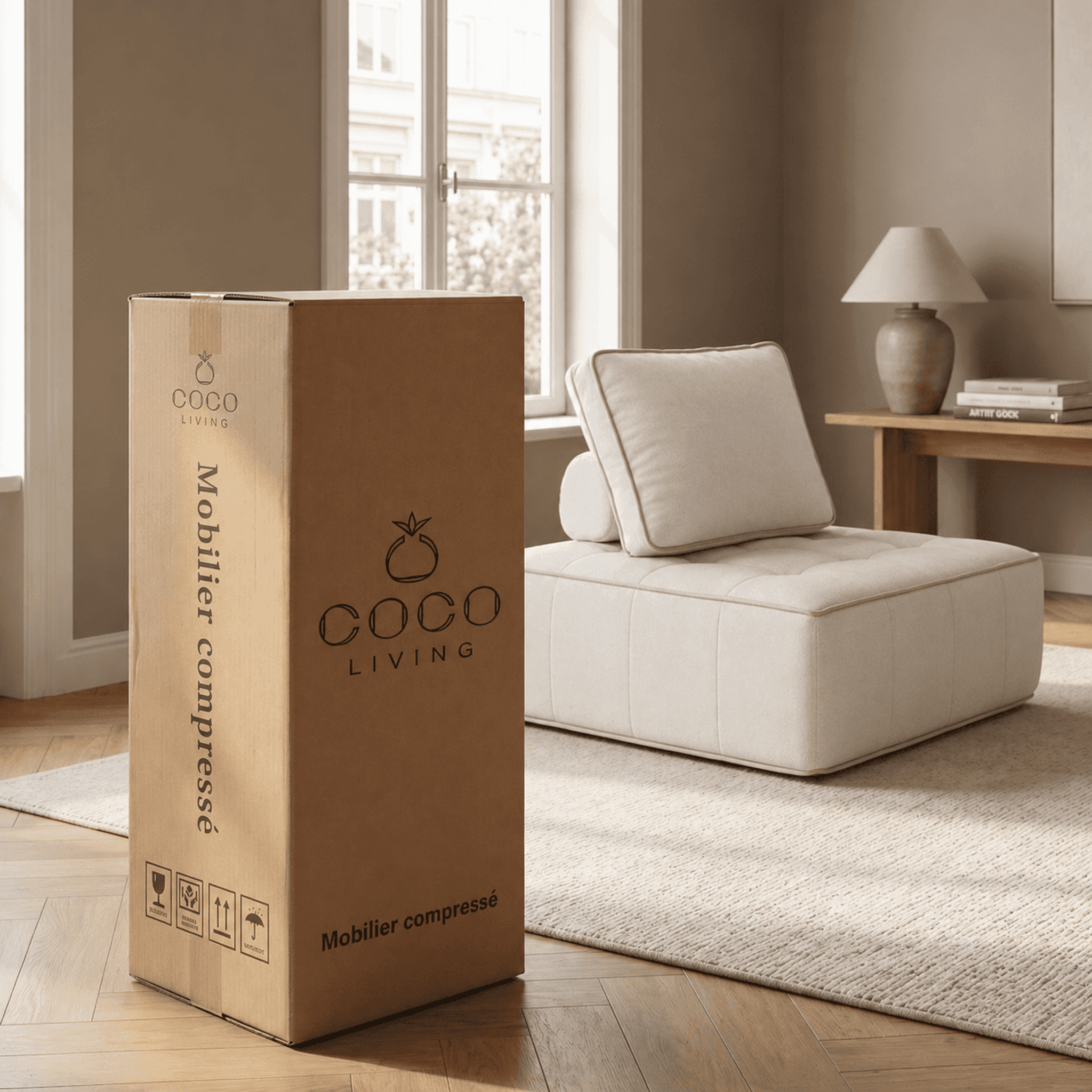 Voir la diapositive 3 : COCO LIVING Coco Living Fauteuil Zen