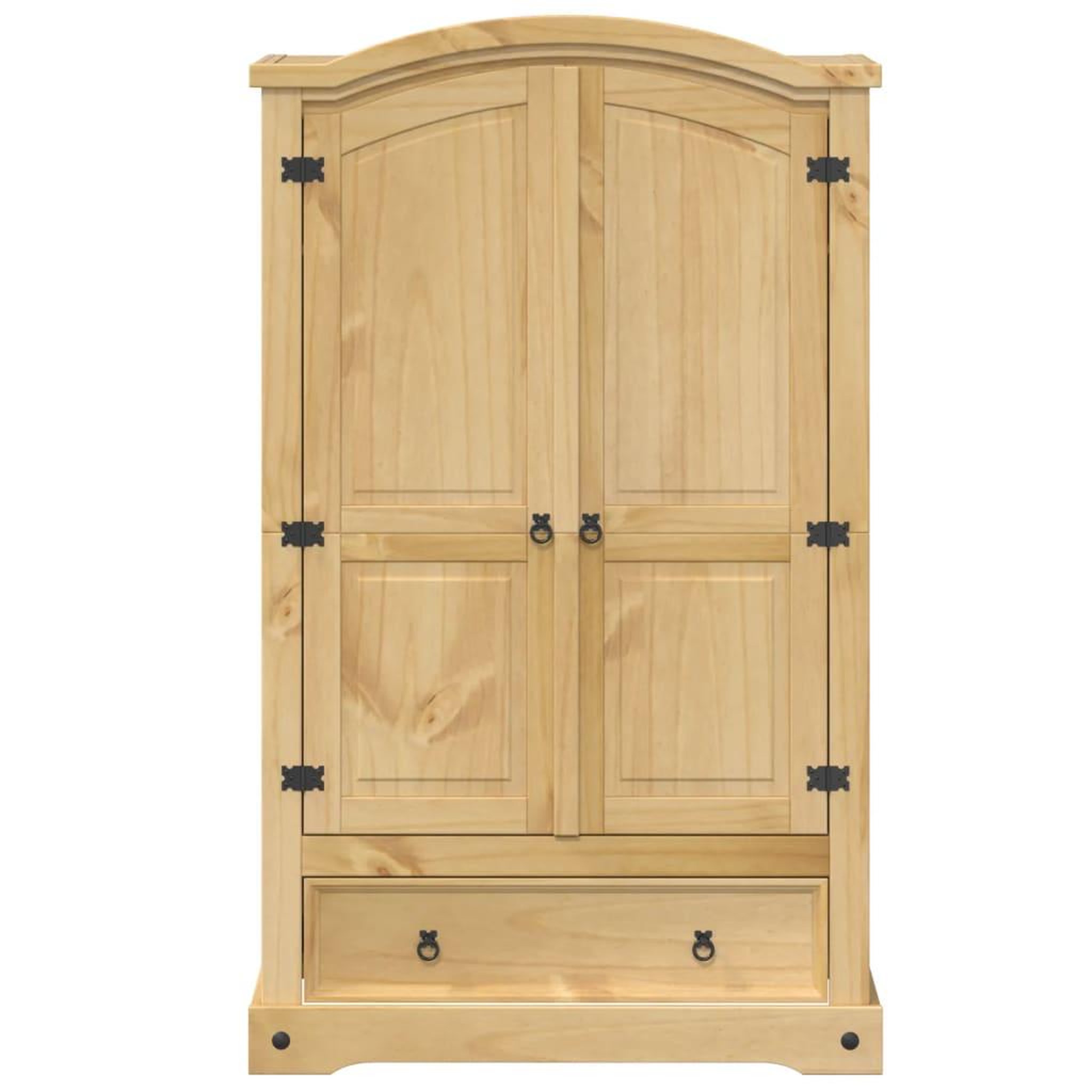 Voir la diapositive 4 : VIDAXL Garde-robe  101x52x170 cm bois de pin massif