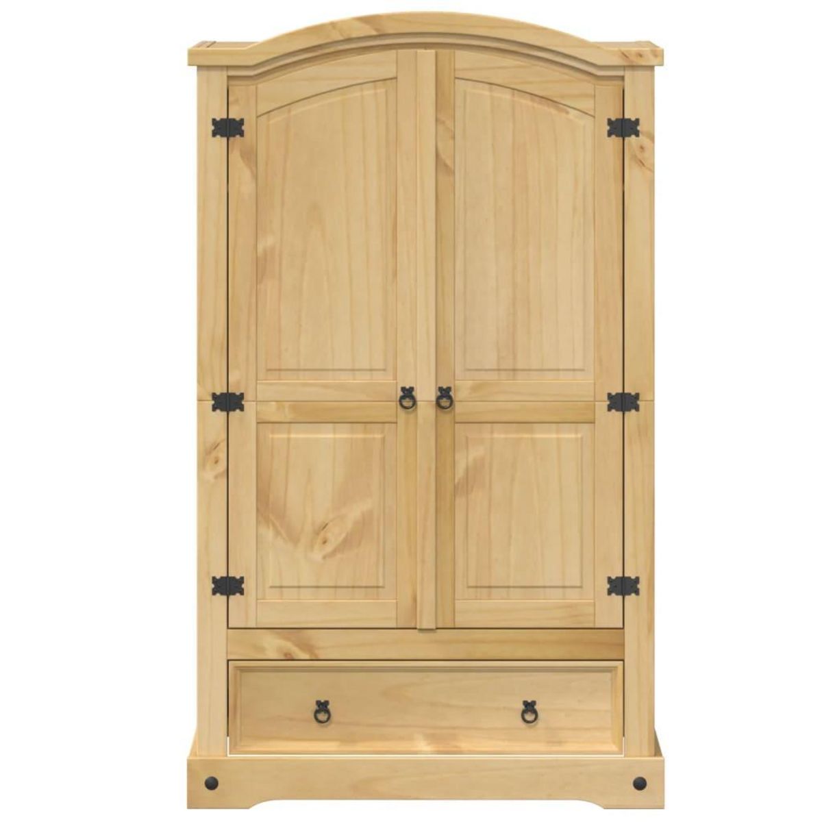 VIDAXL Garde-robe  101x52x170 cm bois de pin massif