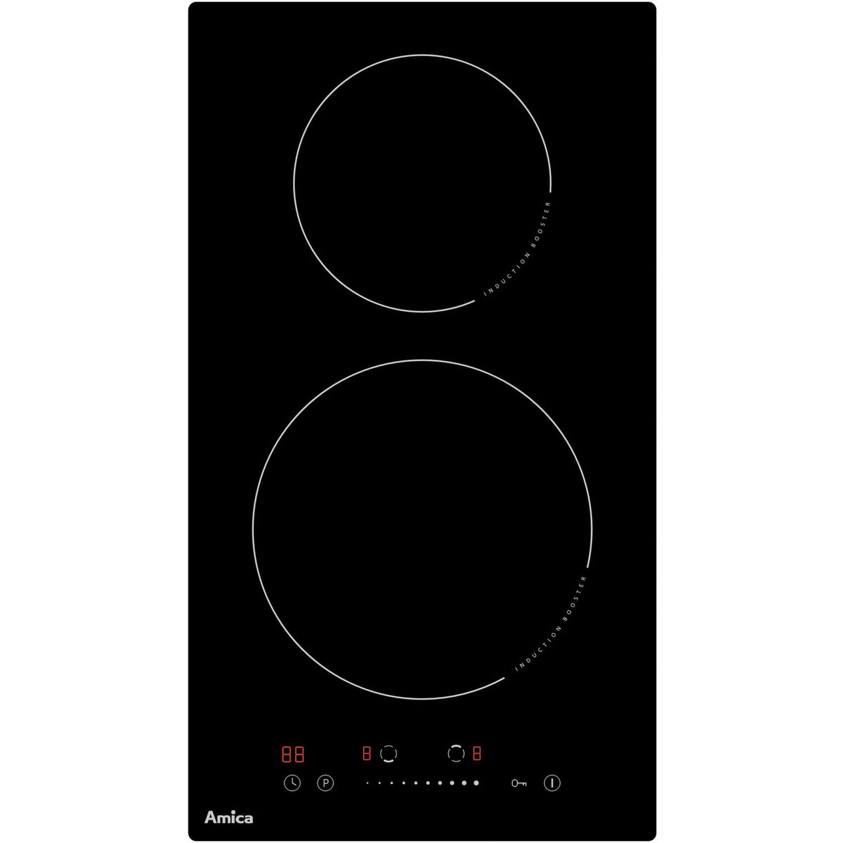 Amica Table domino induction 30cm 3600w noir - ai2527
