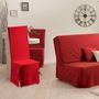 Voir la diapositive 2 : ATELIER DU COTON Housse de chaise Renato rouge coton
