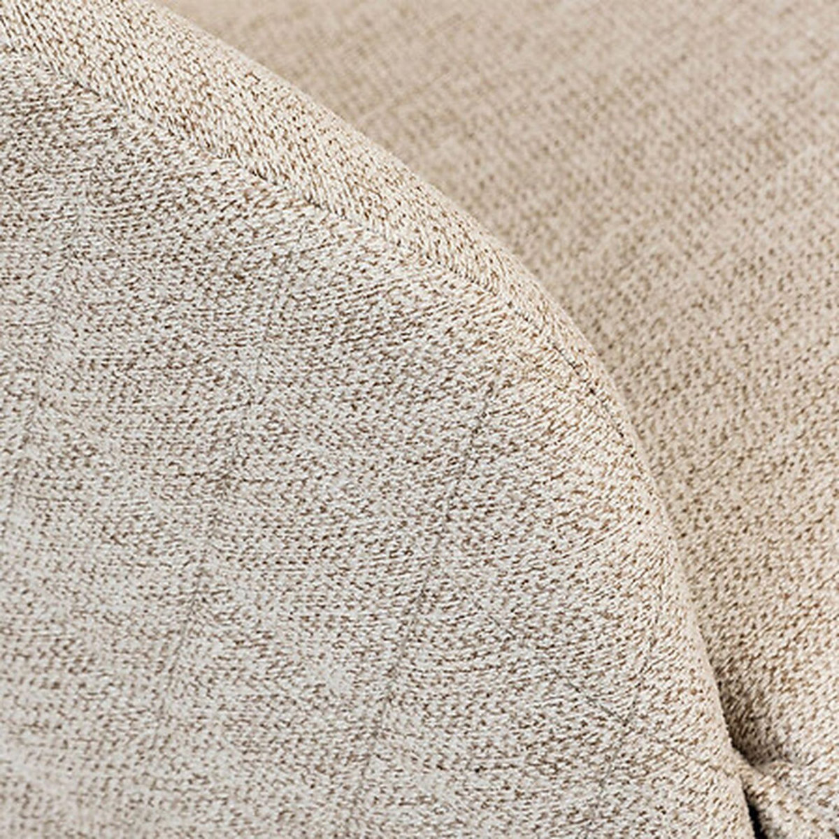 ATMOSPHERA Lot de 2 fauteuils de bar en velours MARLO - Beige