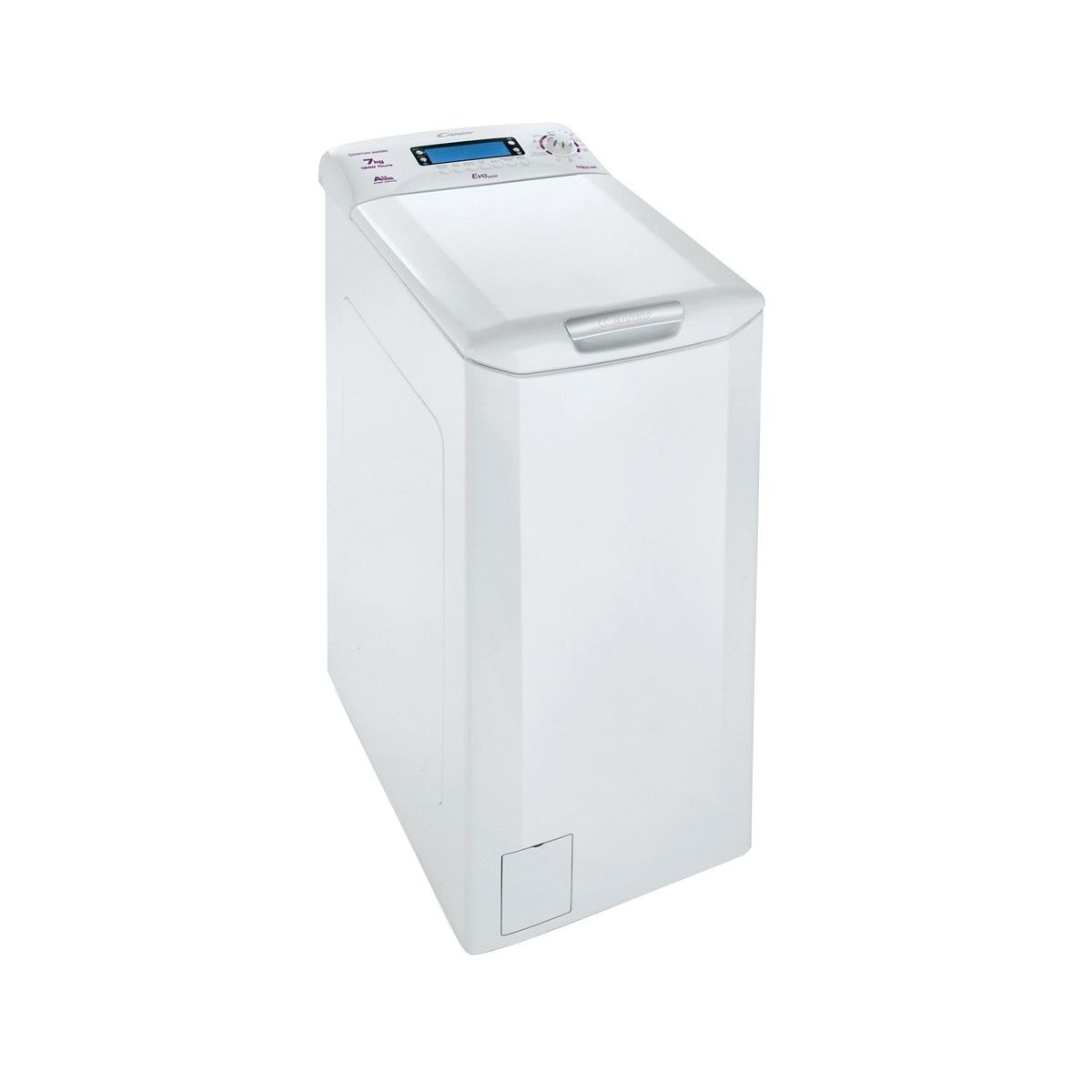 CANDY Lave-linge top EVOGT 12074D2, 7 Kg, 1200 T/min