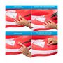 Voir la diapositive 5 : AIRMYFUN Pack 2 Bouées Gonflables Ronde XXL pour Piscine & Plage Ultra Confort, Flotteur Deluxe - Pack Twin Donut Leopard ø120cm