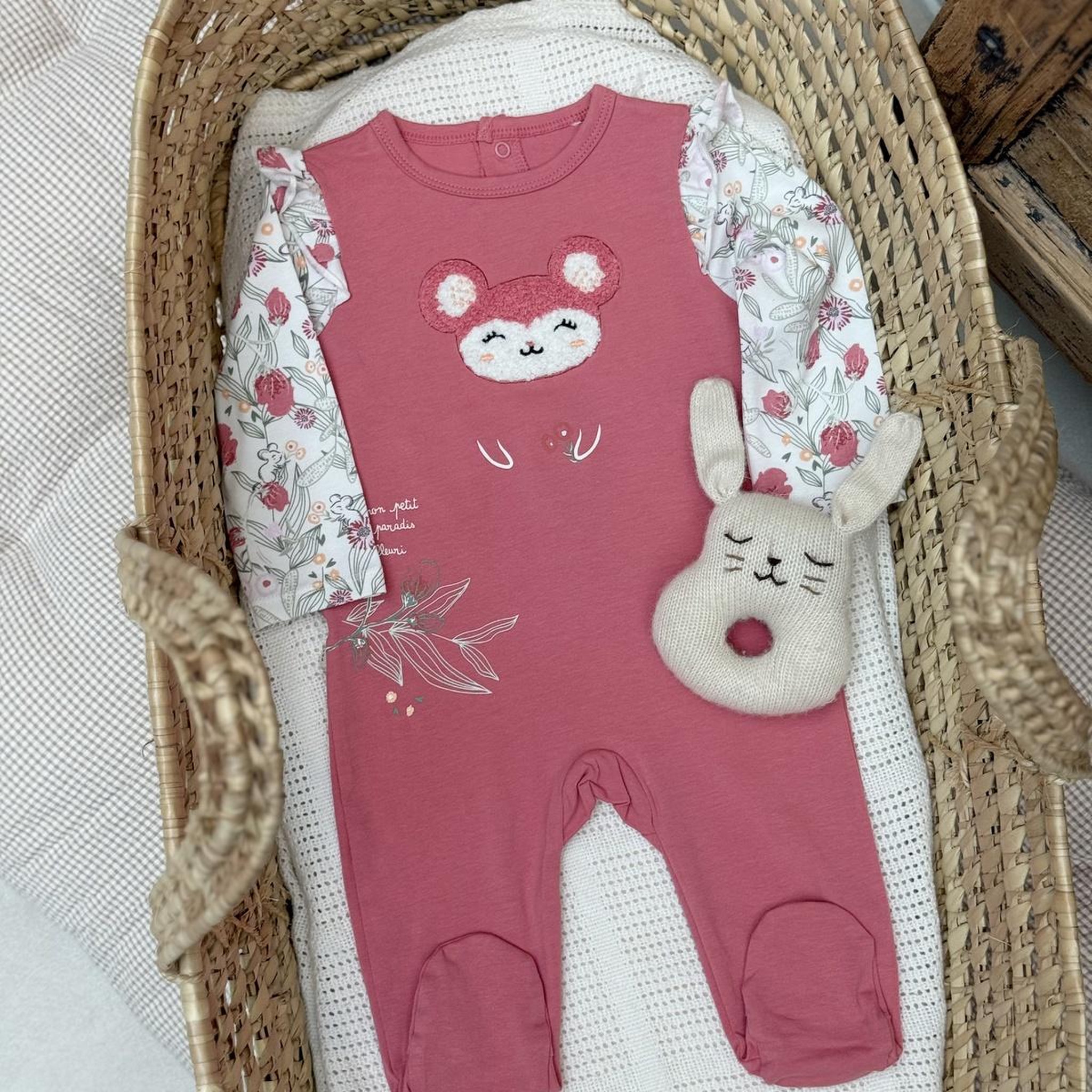 Voir la diapositive 5 : PETIT BEGUIN Pyjama bébé anaelle - fille