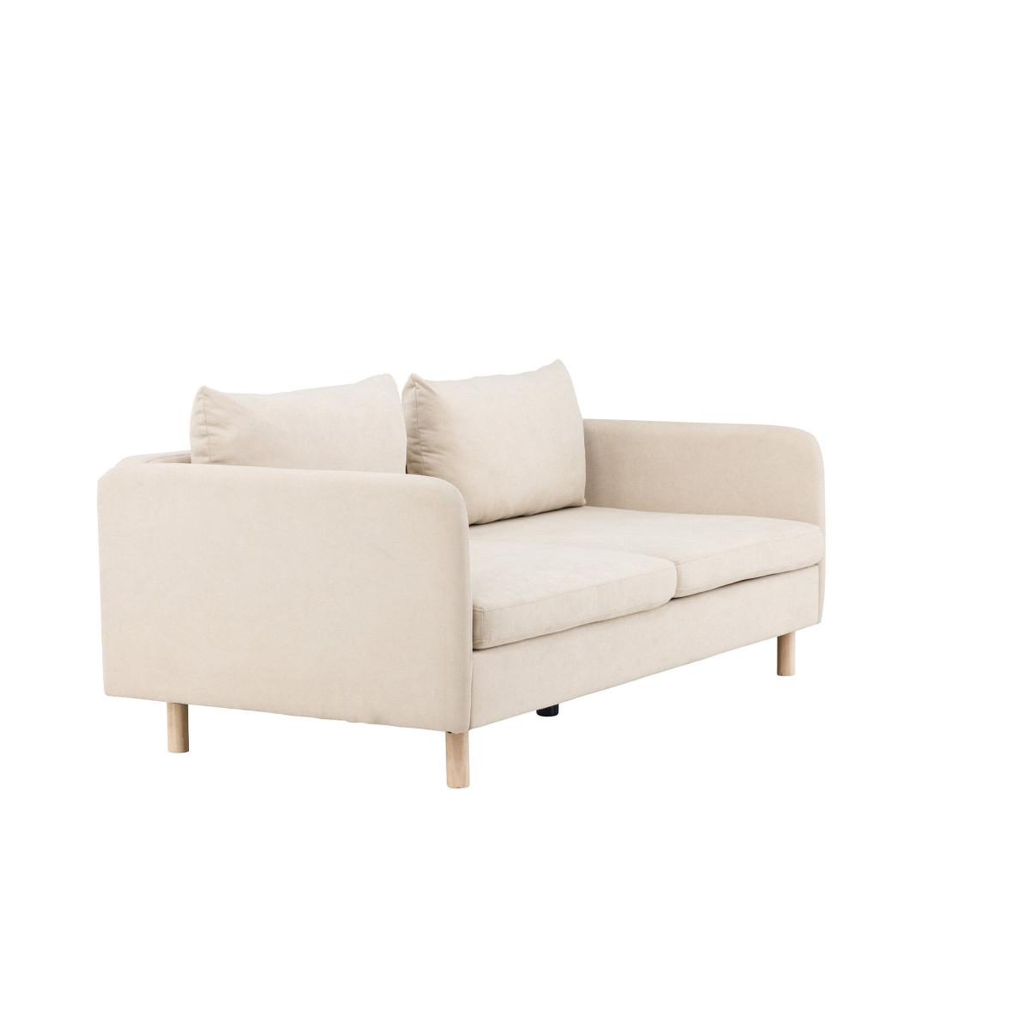 Voir la diapositive 4 : Paris Prix Canapé droit 2 places  zero  197cm beige