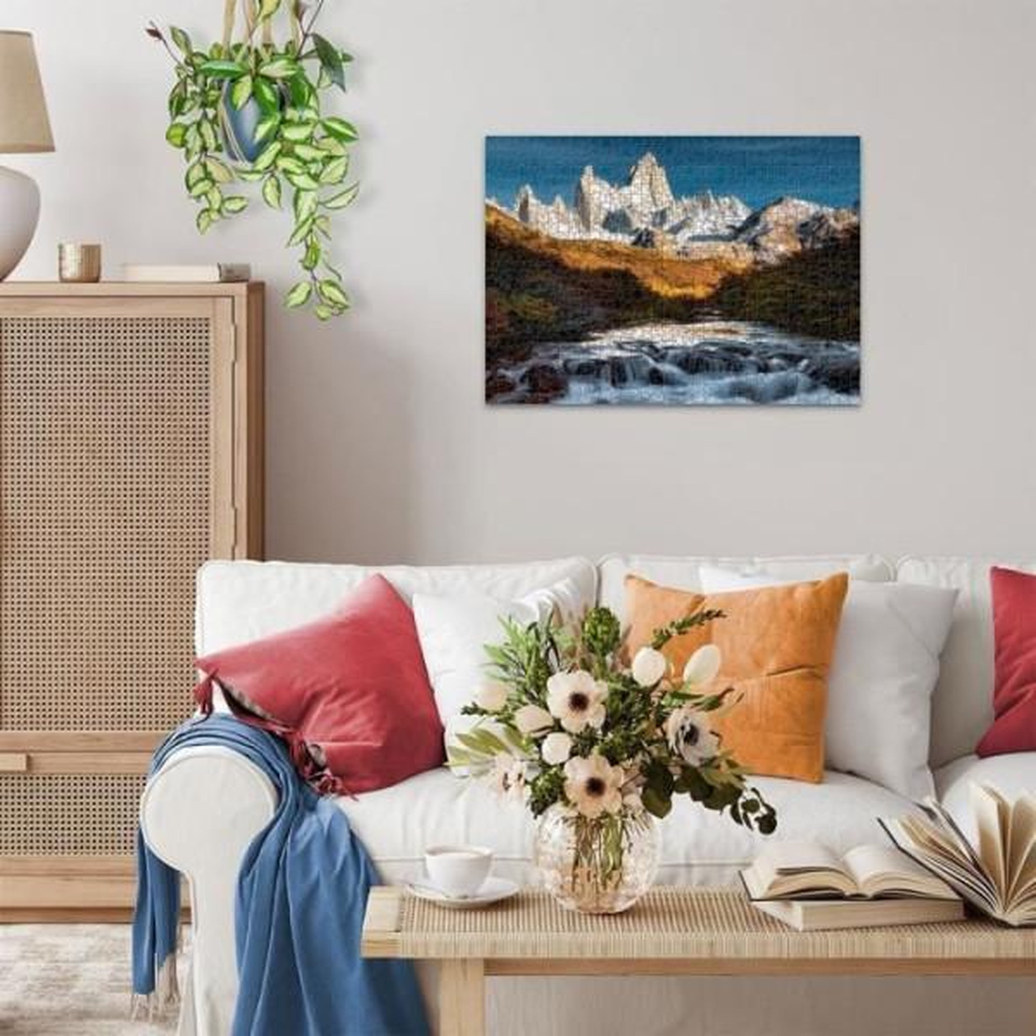 Voir la diapositive 4 : RAVENSBURGER Puzzle 1000 pièces – Le Fitz Roy – Patagonie – Paysage de montagne spectaculaire – Adulte – Ravensburger