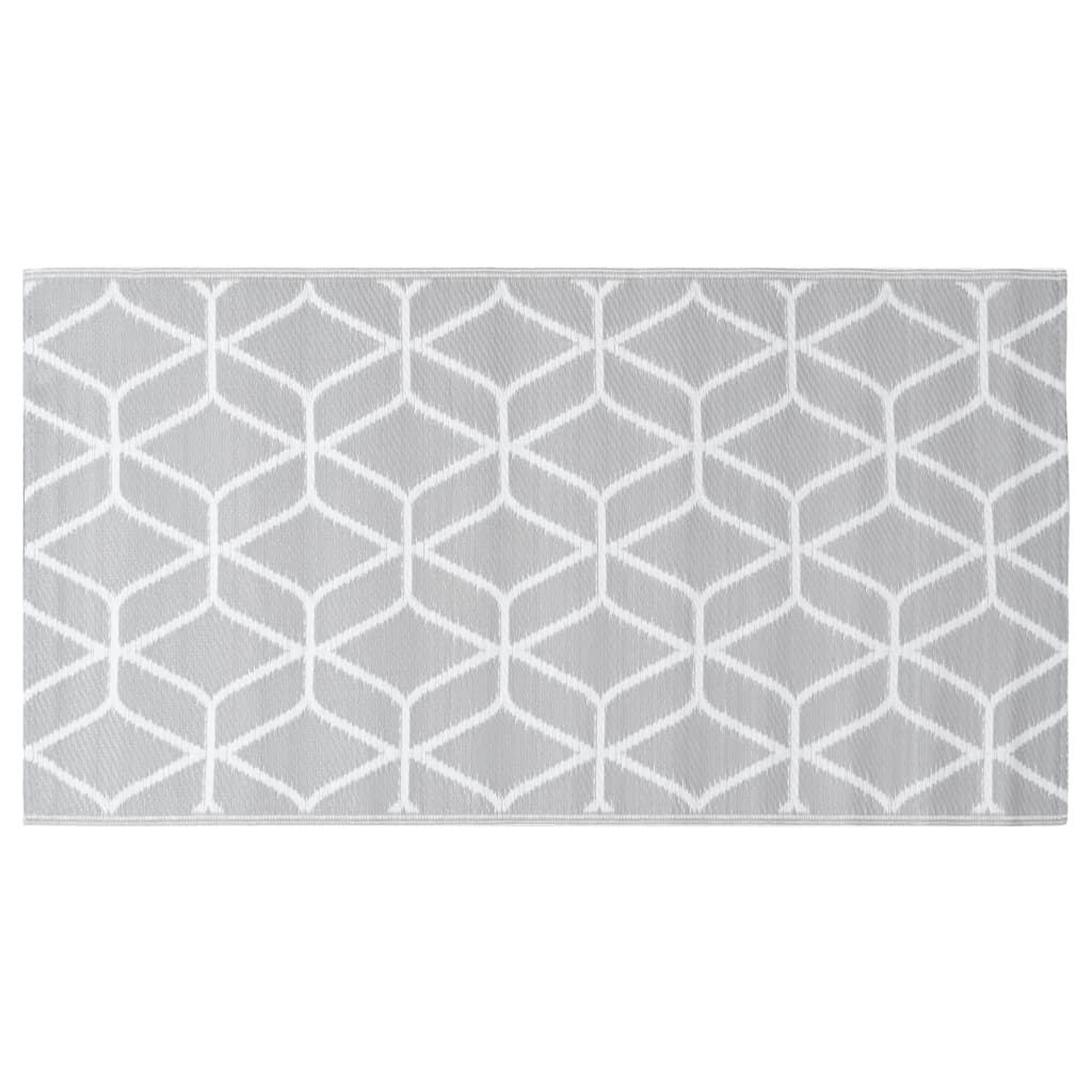 Voir la diapositive 3 : VIDAXL Tapis d'exterieur ARAKIL Gris 80x150 cm PP