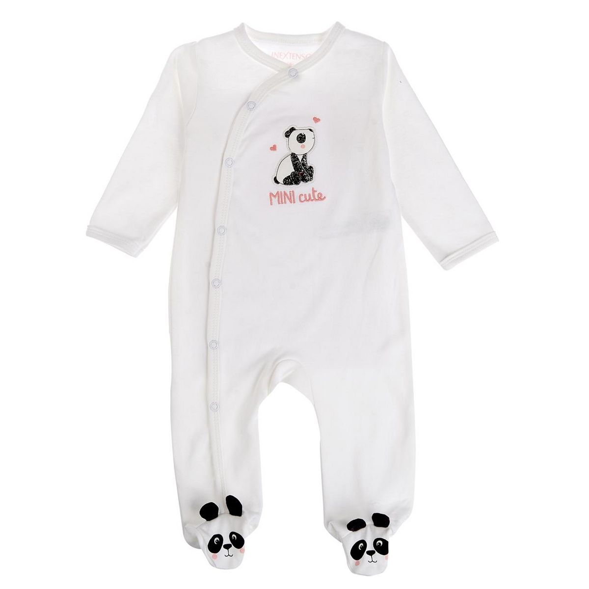 IN EXTENSO Dors bien de naissance panda bébé fille