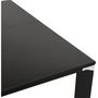 Voir la diapositive 4 : Paris Prix Bureau Design  Hide  140cm Noir