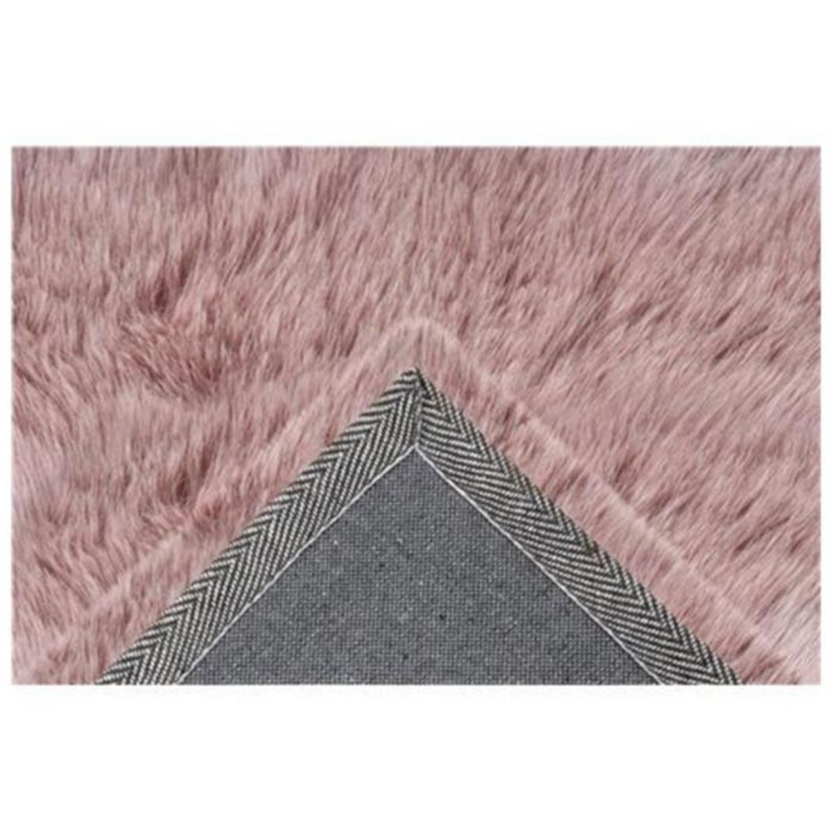 Paris Prix Tapis Imitation Fourrure à Poils Longs  Tender  Rose