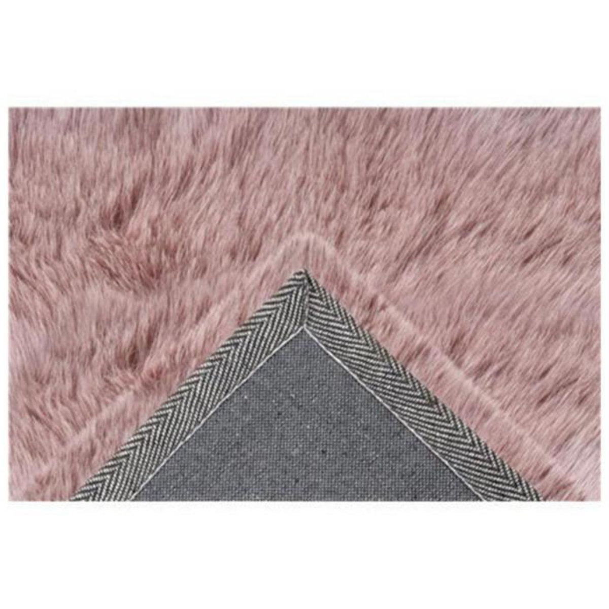 Paris Prix Tapis Imitation Fourrure à Poils Longs  Tender  Rose