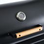 Voir la diapositive 4 : ESSENTIEL B Barbecue charbon EBCA1 noir sur chariot, 62x35 cm
