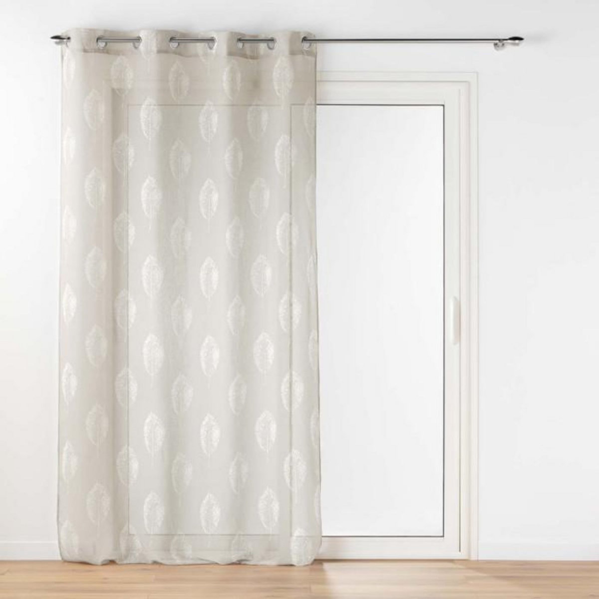 Paris Prix Rideau Voilage à Œillets  Indila  140x240cm Lin