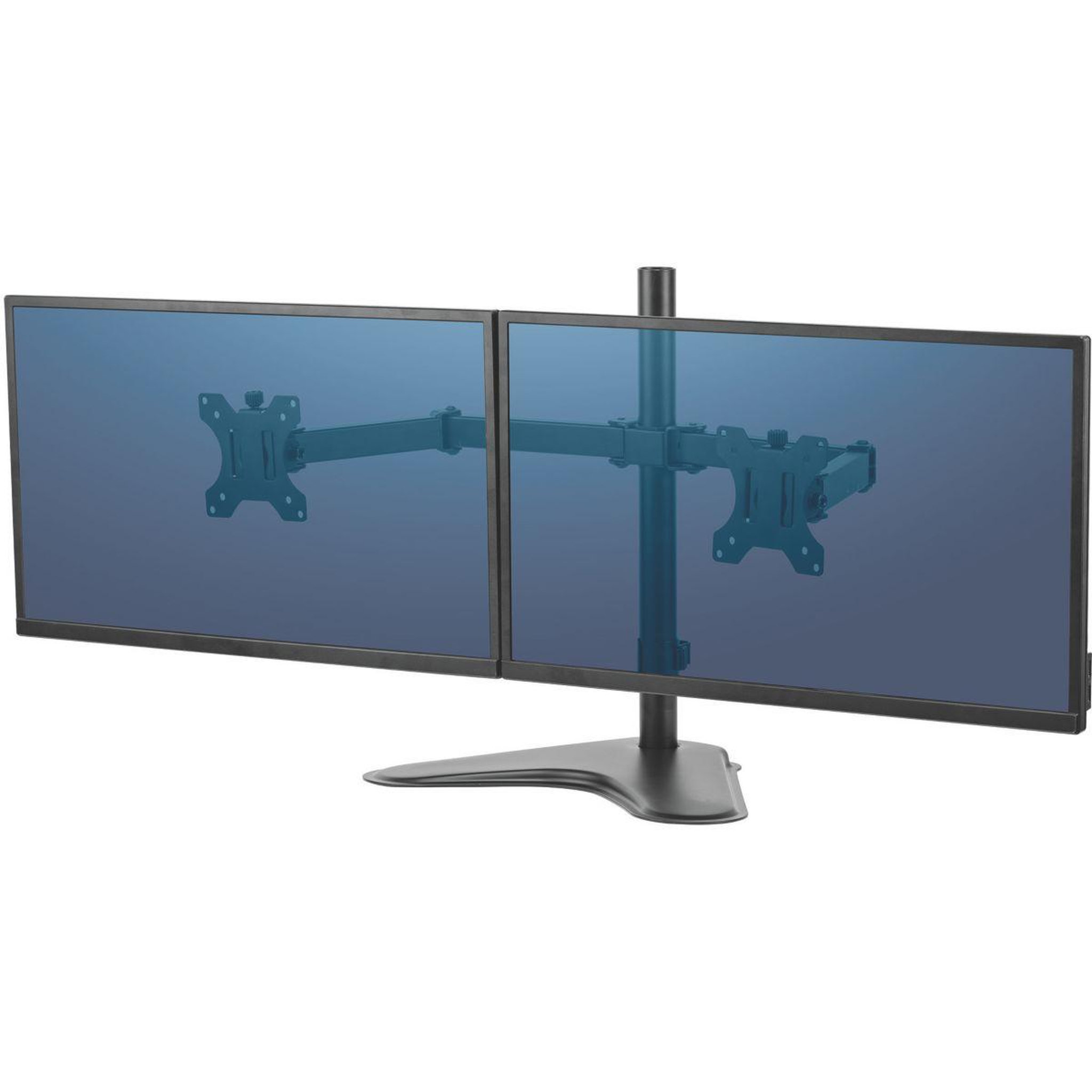 Voir la diapositive 4 : Fellowes Support écran PC Support Double Horizontal sur pied