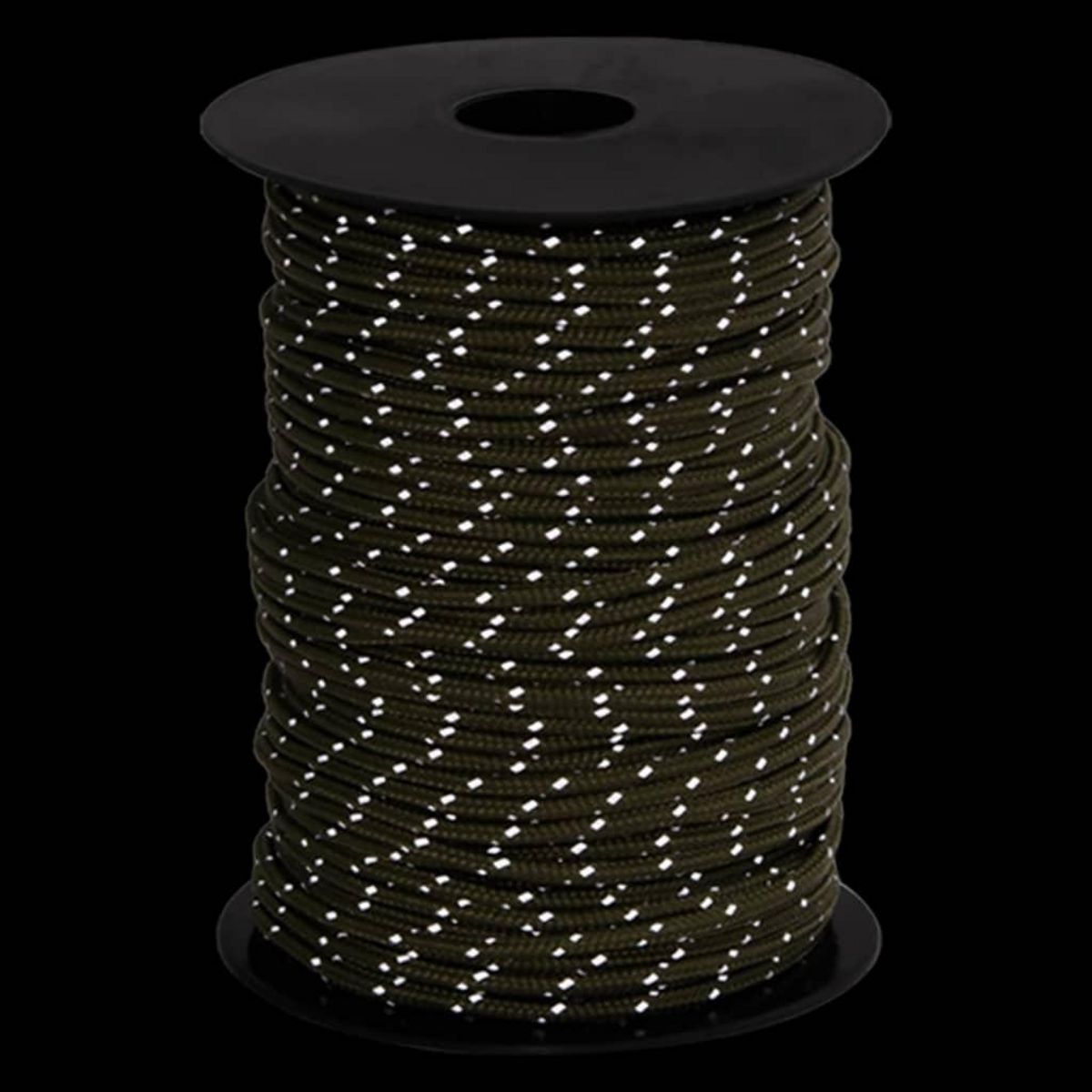 VIDAXL Corde de haubanage de tente avec bandes reflechissantes et cles